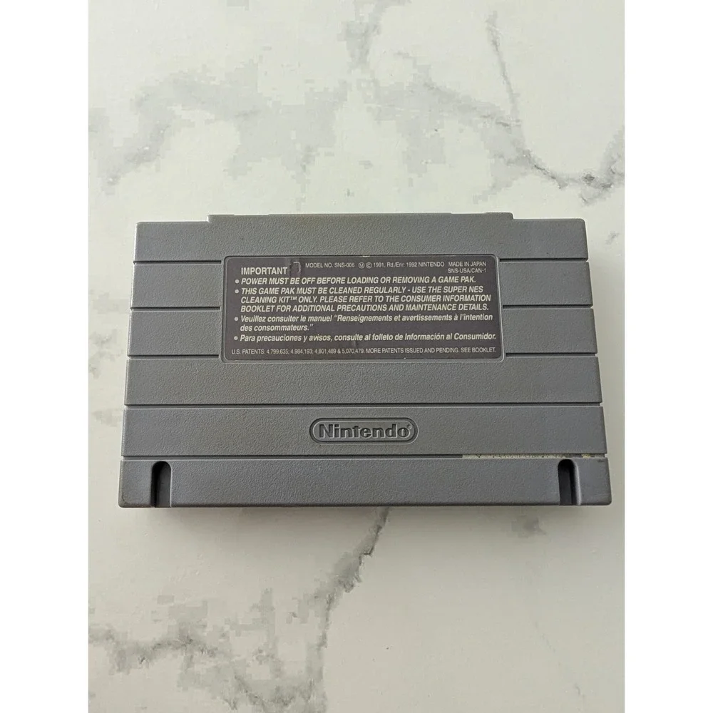 SNES Vegas Stakes Super Nintendo Cartridge Tested Working